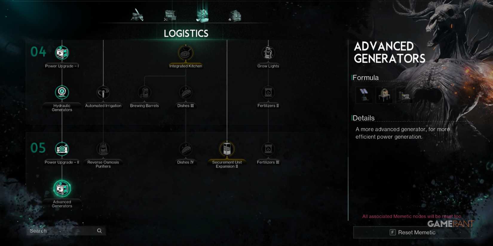 Advance Generators Is A Good Endgame Memetic Unlock In Once Human