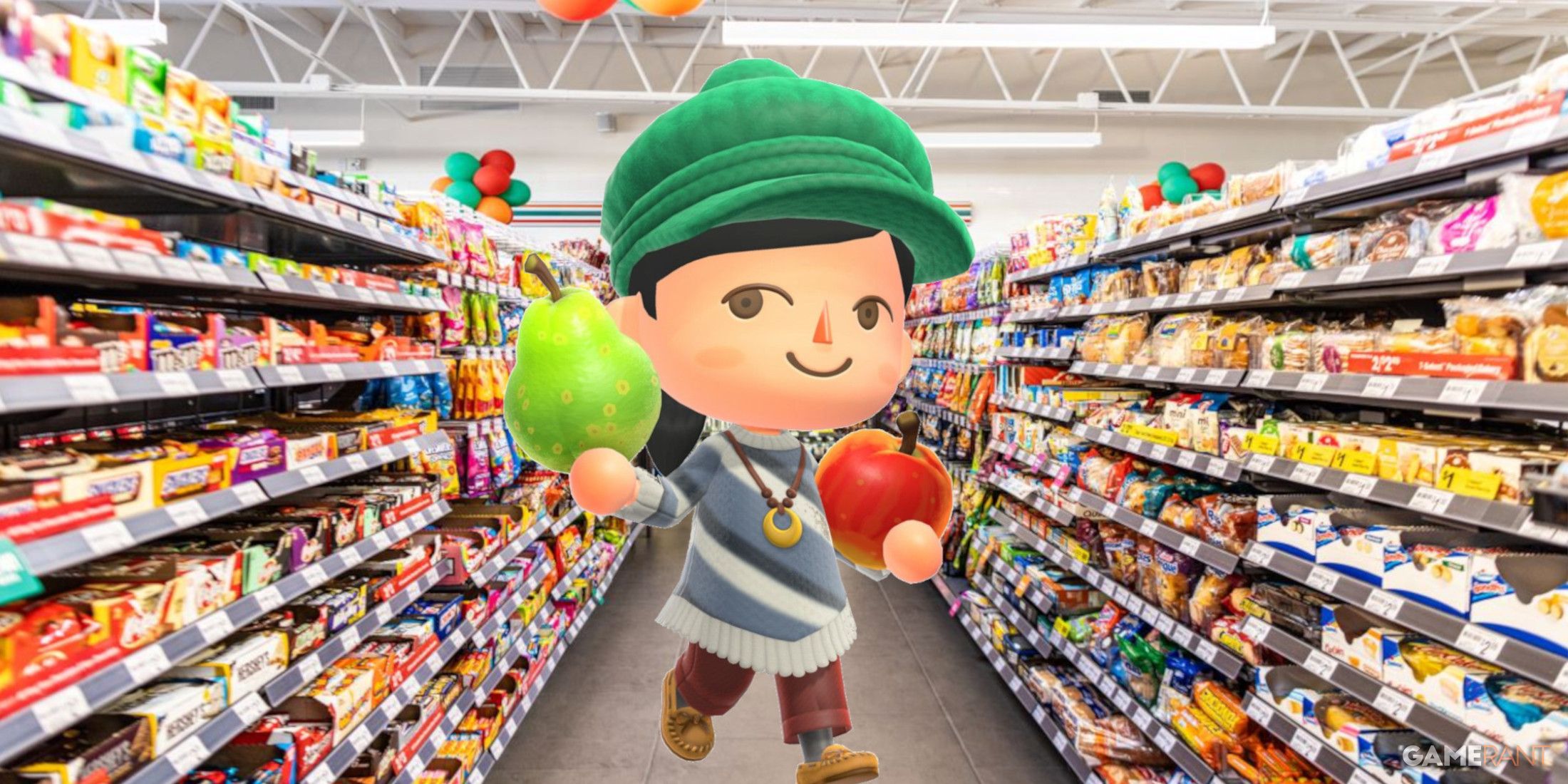 Animal Crossing: New Horizons Player Builds 7-11 Store