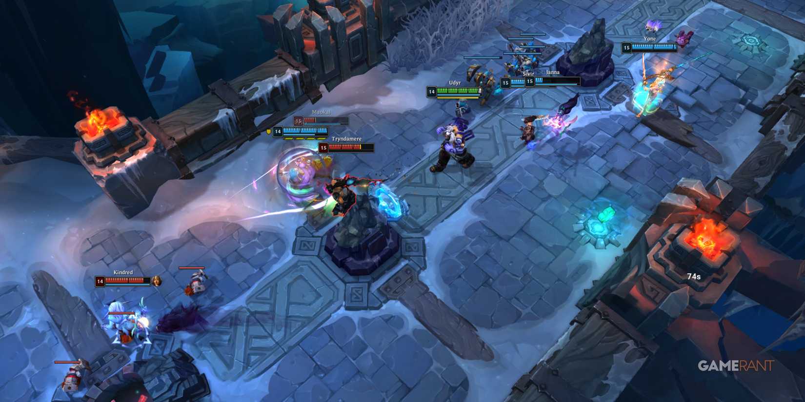 Aram mode in LEague of LEgends