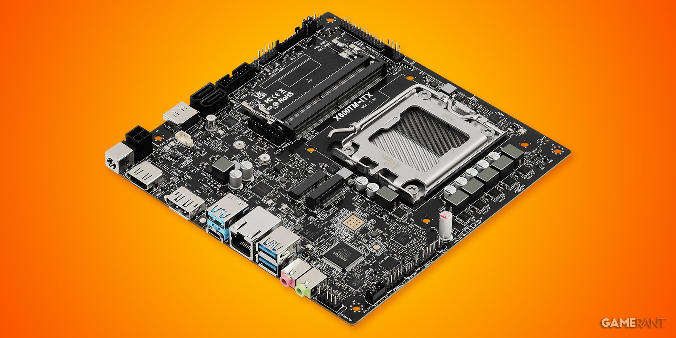 ASRock Releases First Ultra-Thin Mini ITX AM5 Motherboard