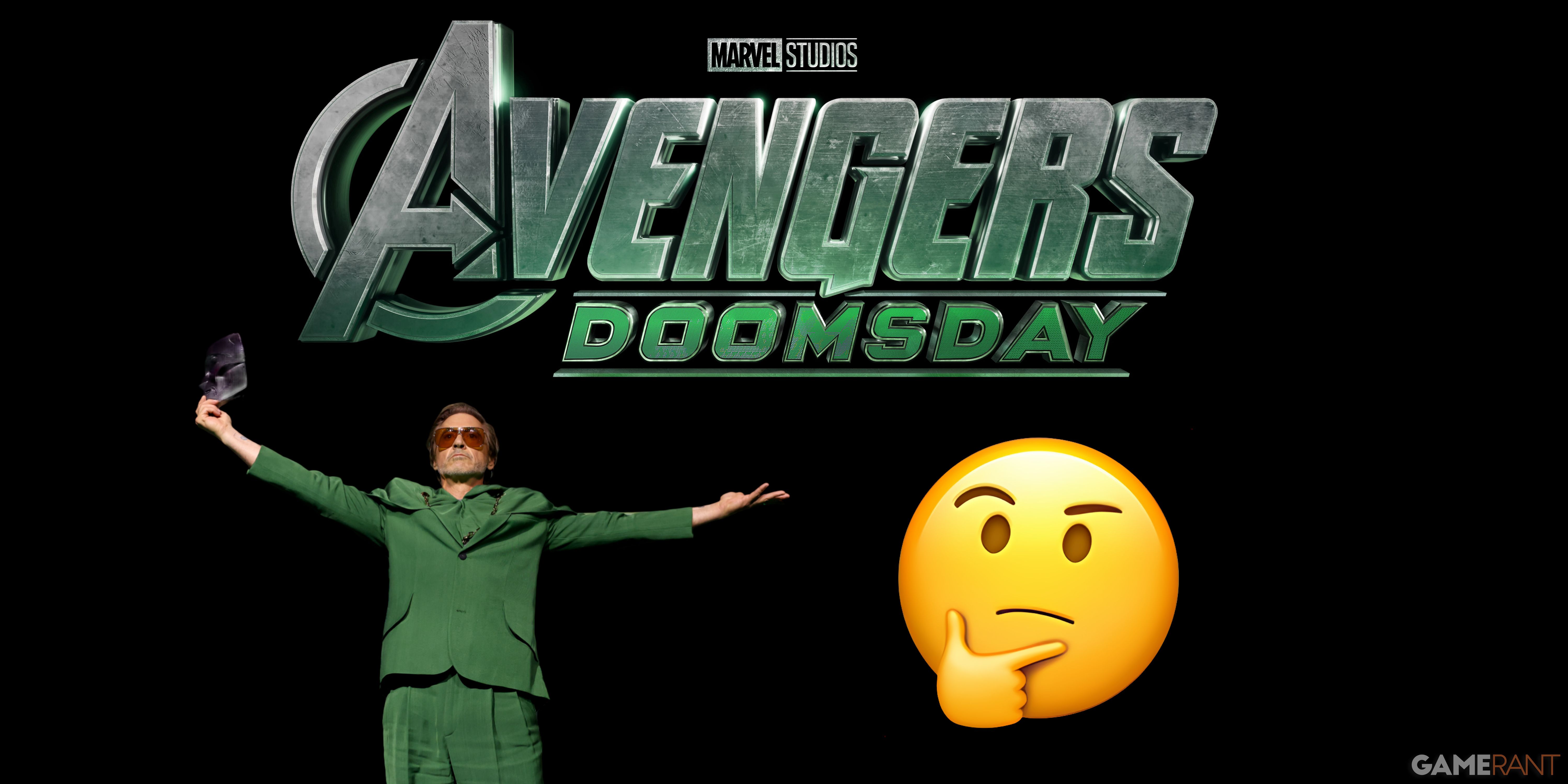 Avengers Doomsday robert downey jr confusion