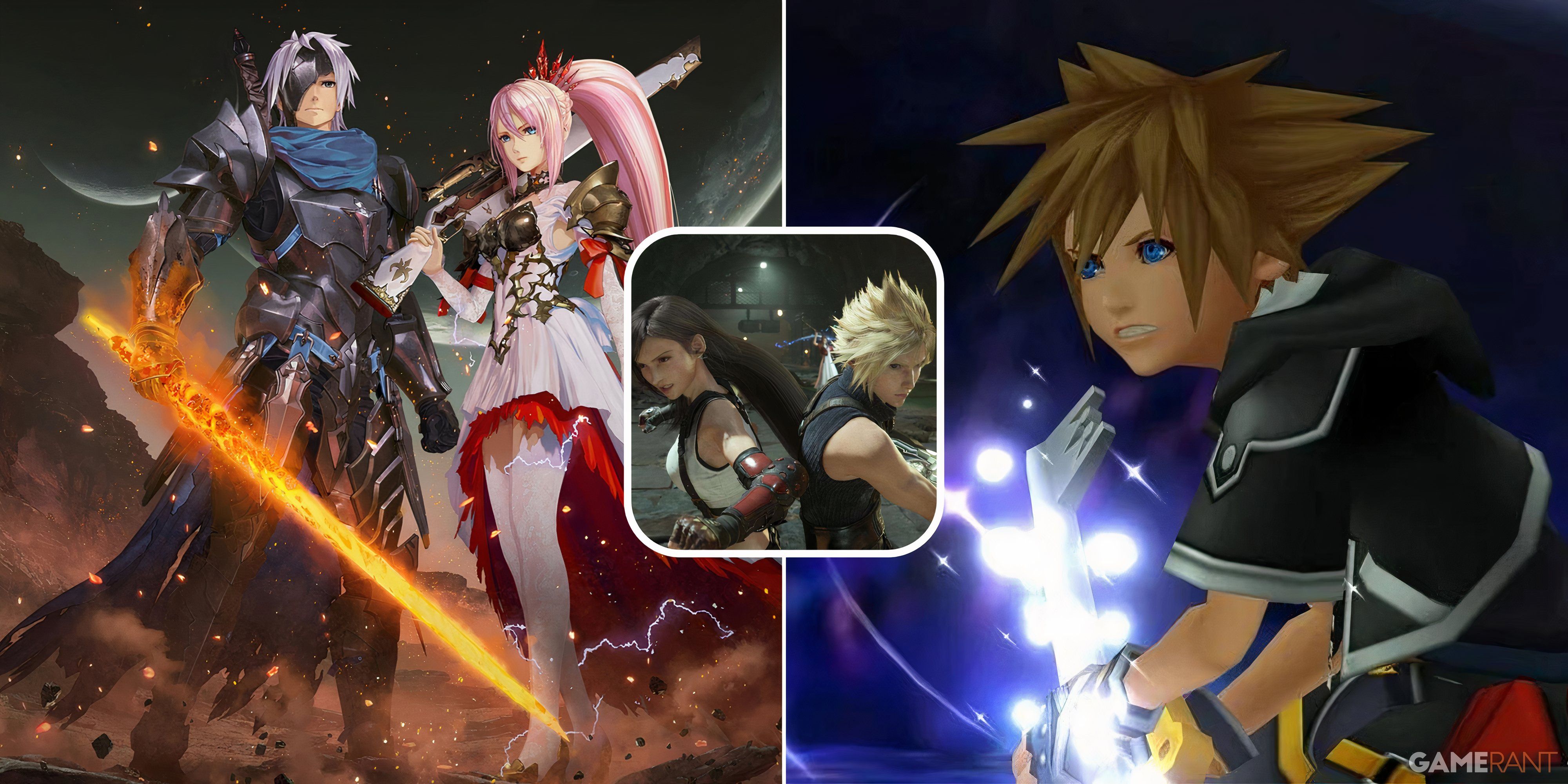 Best Action ARPG with parties you can command with sora, tales of arise, cloud, tifa