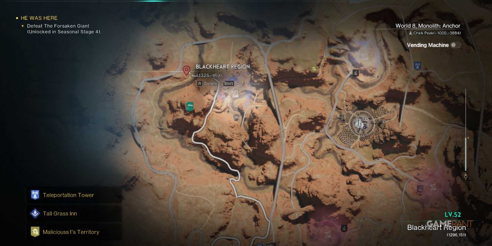 Blackheart Mountains Is A Good Hunting Location In Once Human