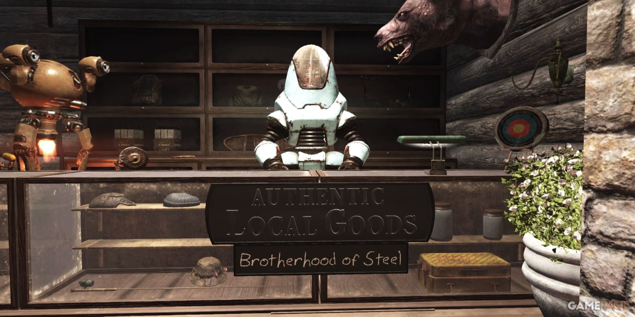 Brotherhood Of Steel Vendor Bot in Fallout 76