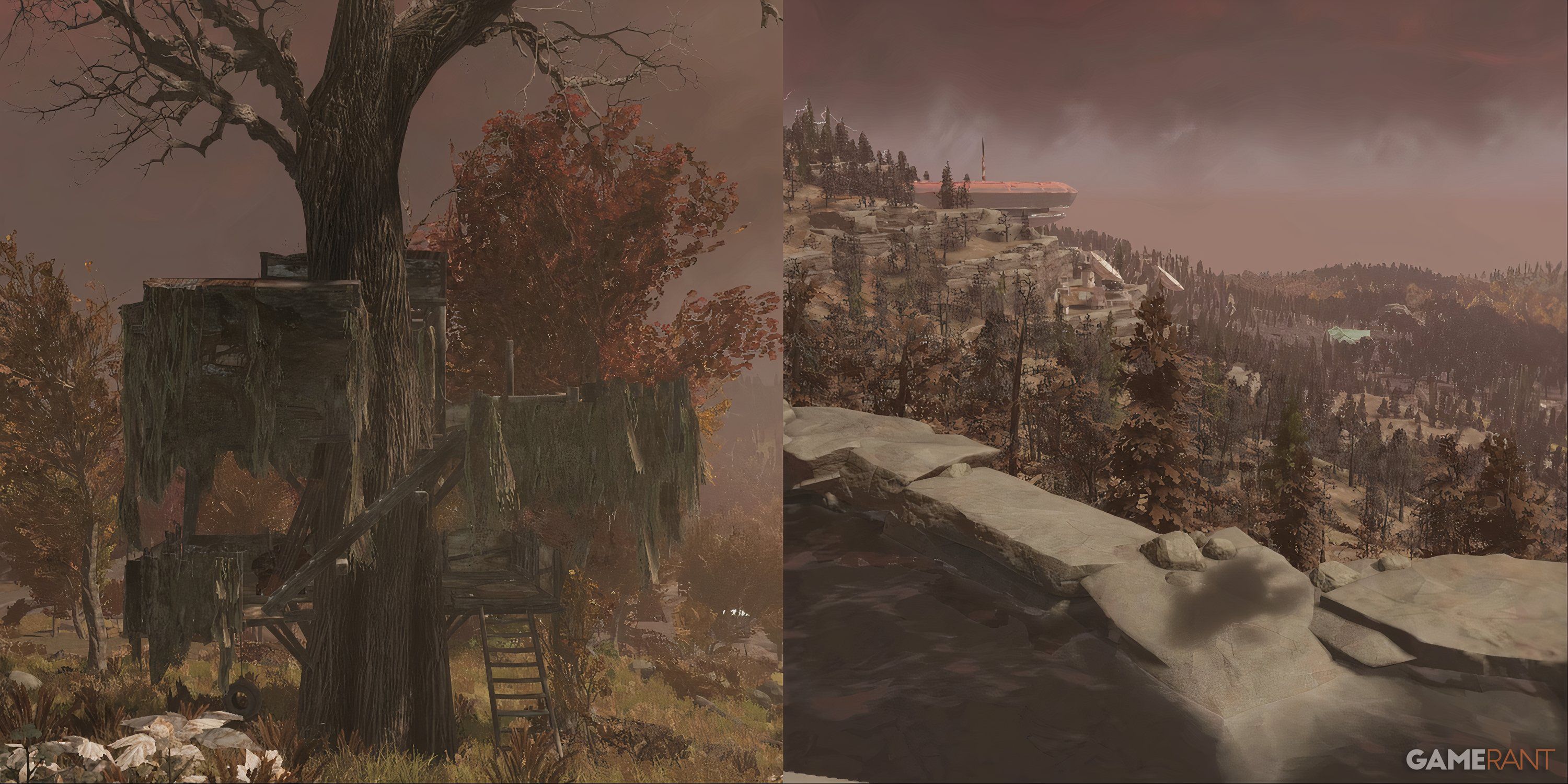 Camp Locations in Skyline Valley Fallout 76