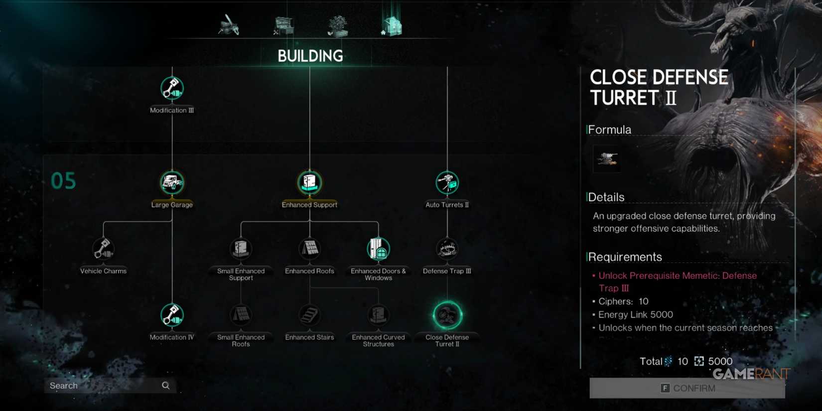 Close Defense Turret 2 Is A Good Endgame Memetic Unlock In Once Human