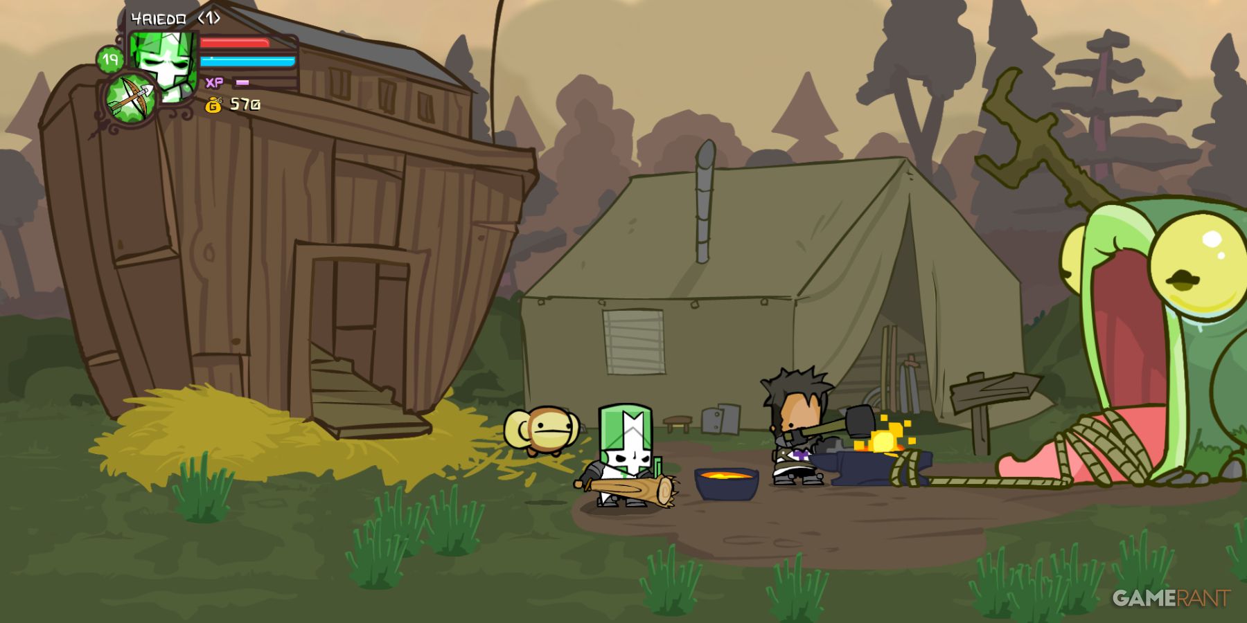 Club in Castle Crashers