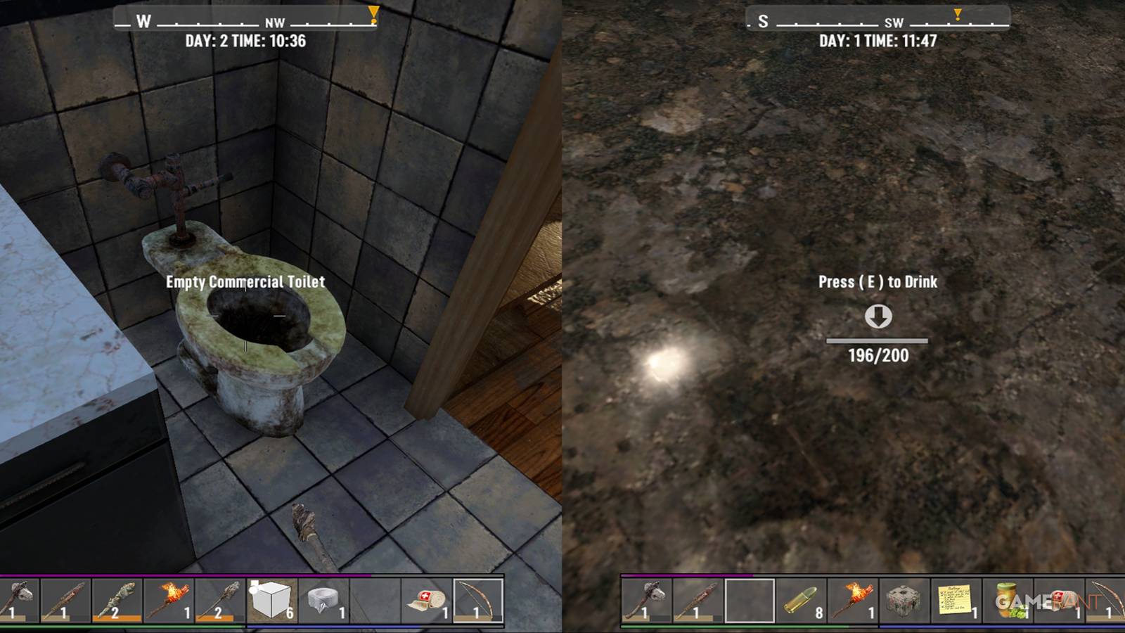 Collecting Water in 7 Days To Die