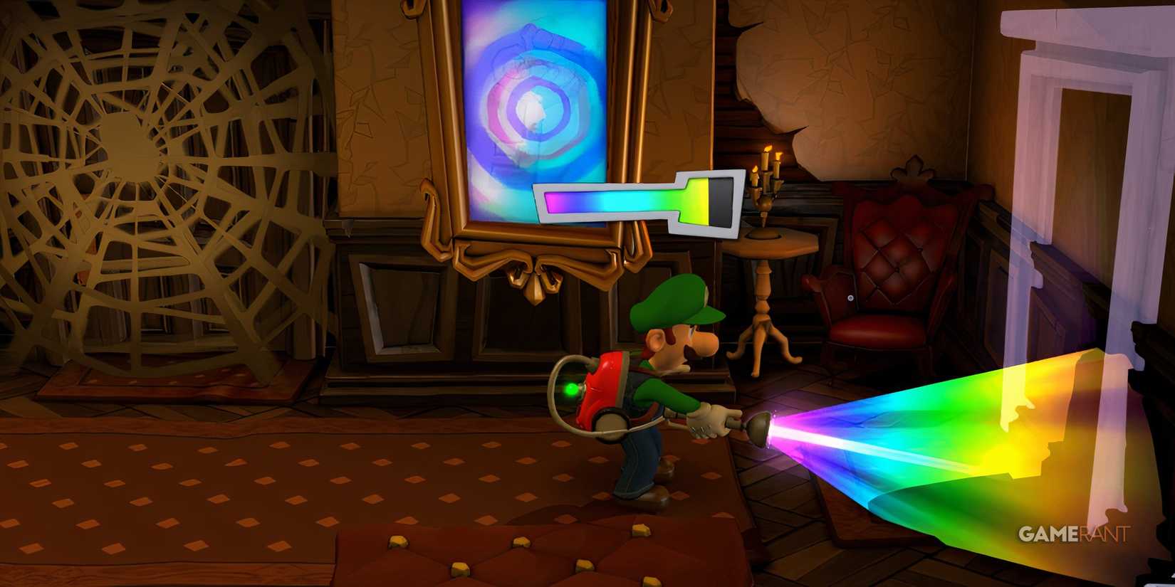 common hall hidden door luigi's mansion 2