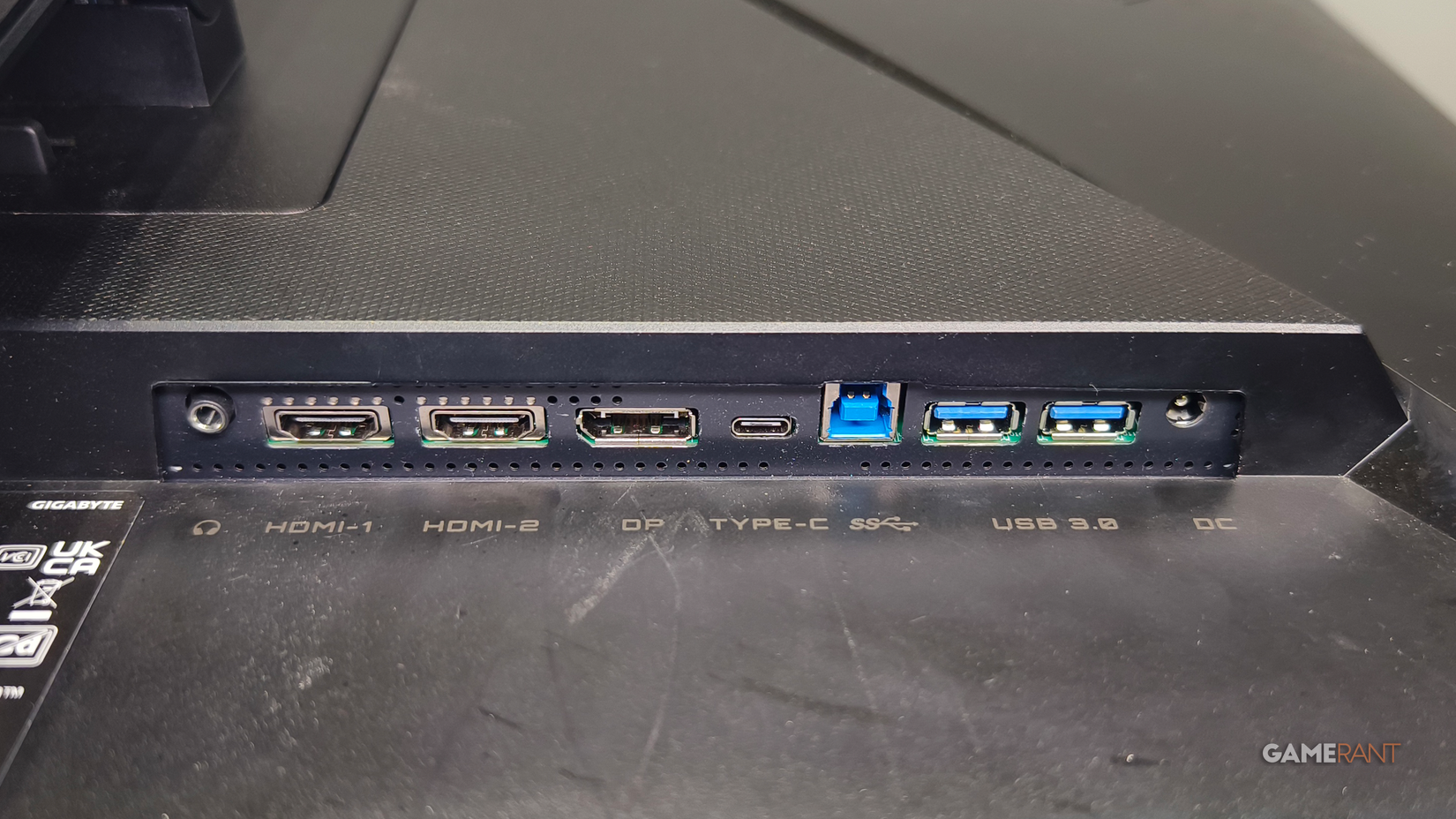 Connectivity Options - Gigabyte M27Q X Gaming Monitor Review-1
