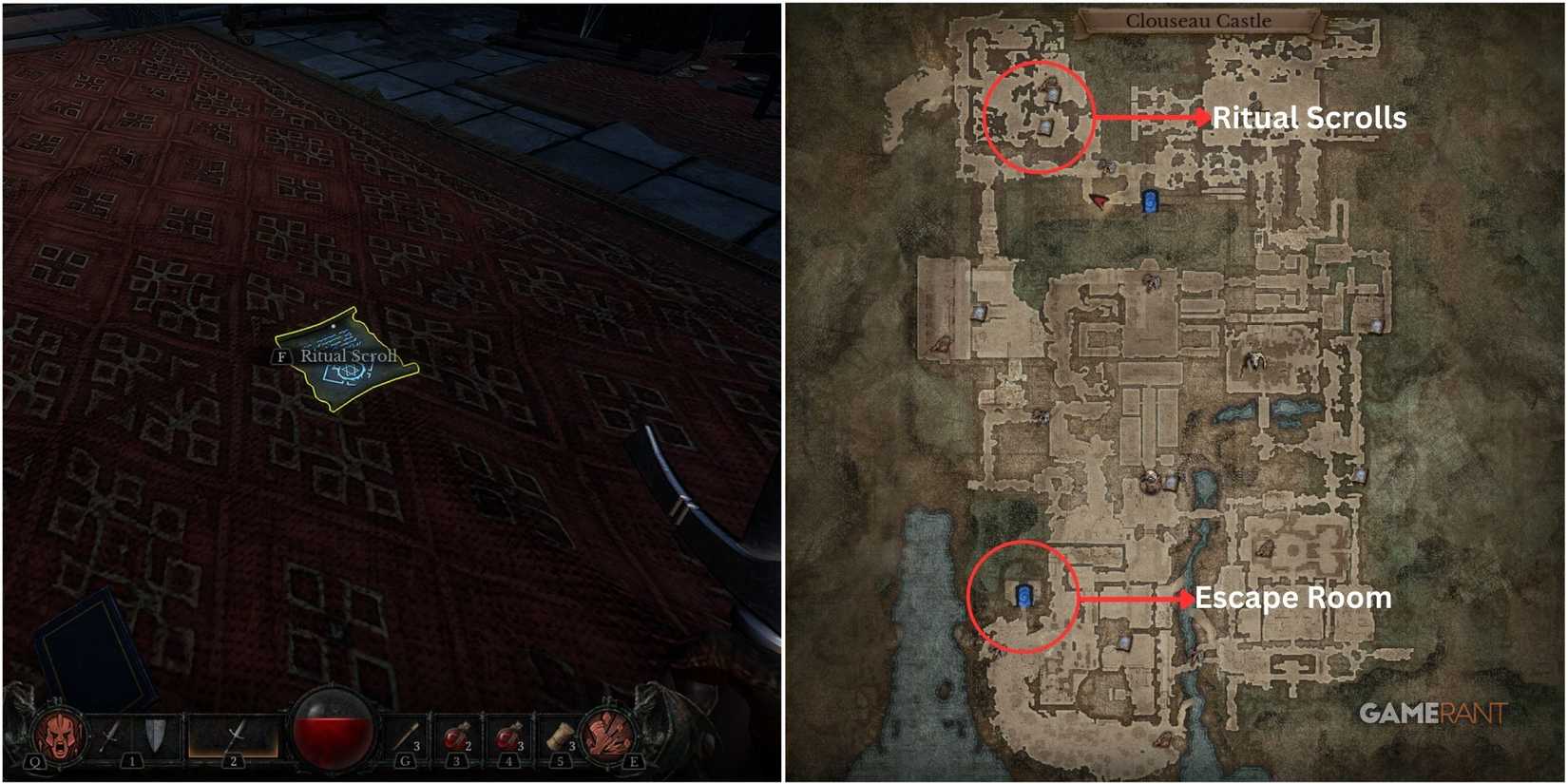 Dungeonborne - Ritual Scroll & Escape Room