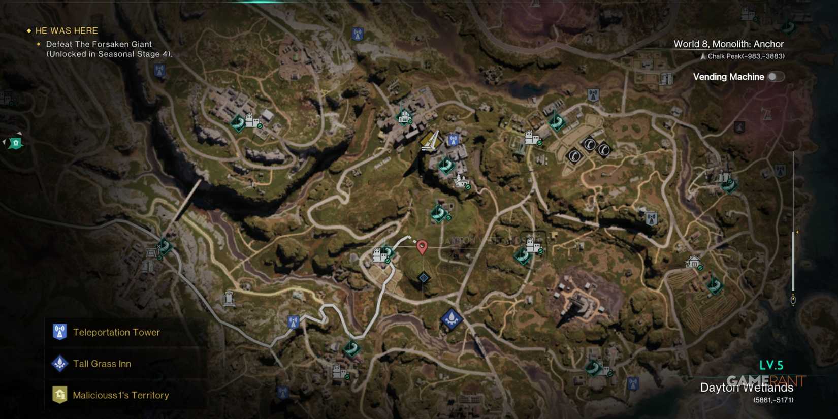 Dayton Wetlands Is A Good Hunting Location In Once Human