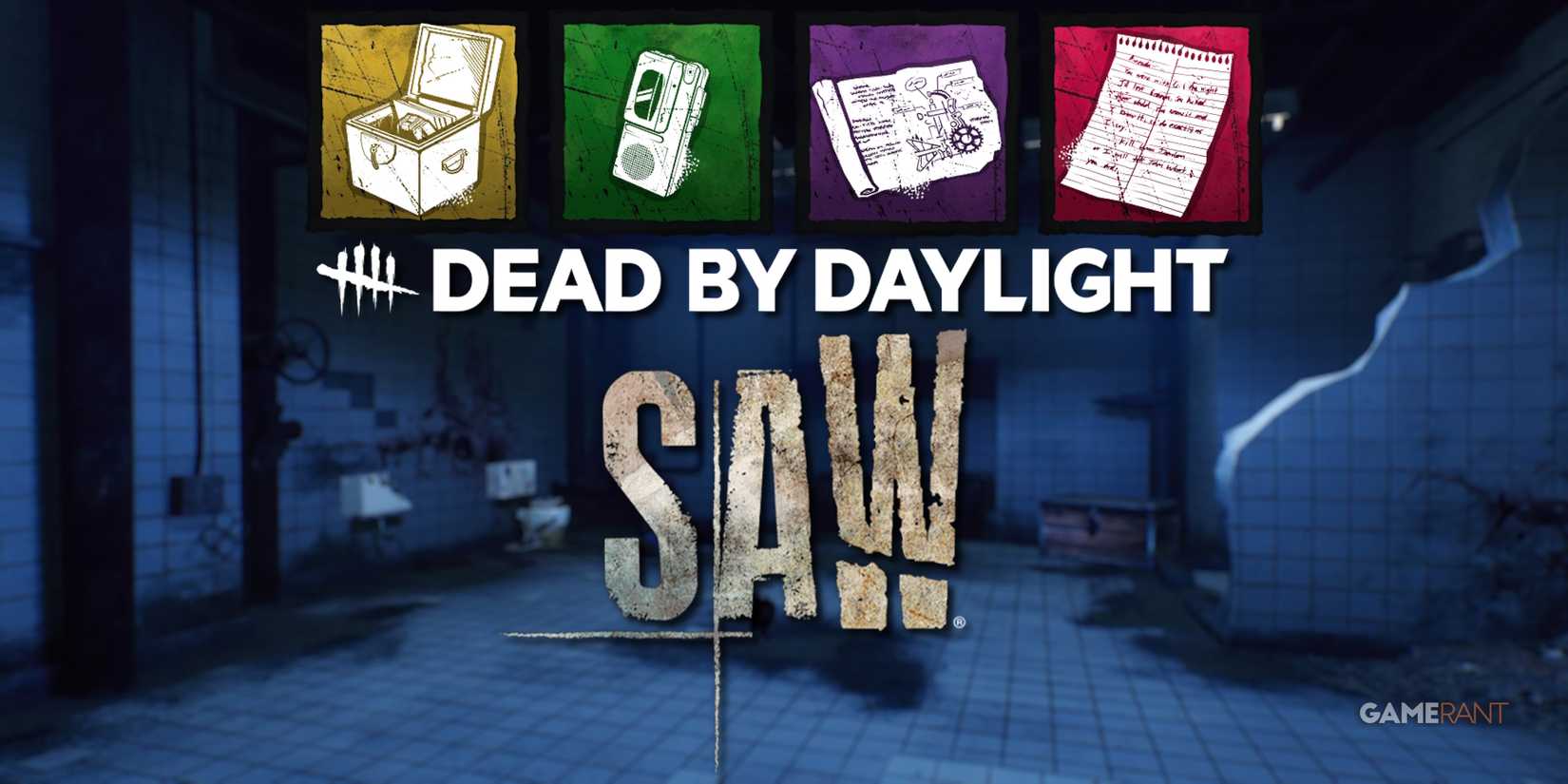 dead by daylight SAW logo best addons