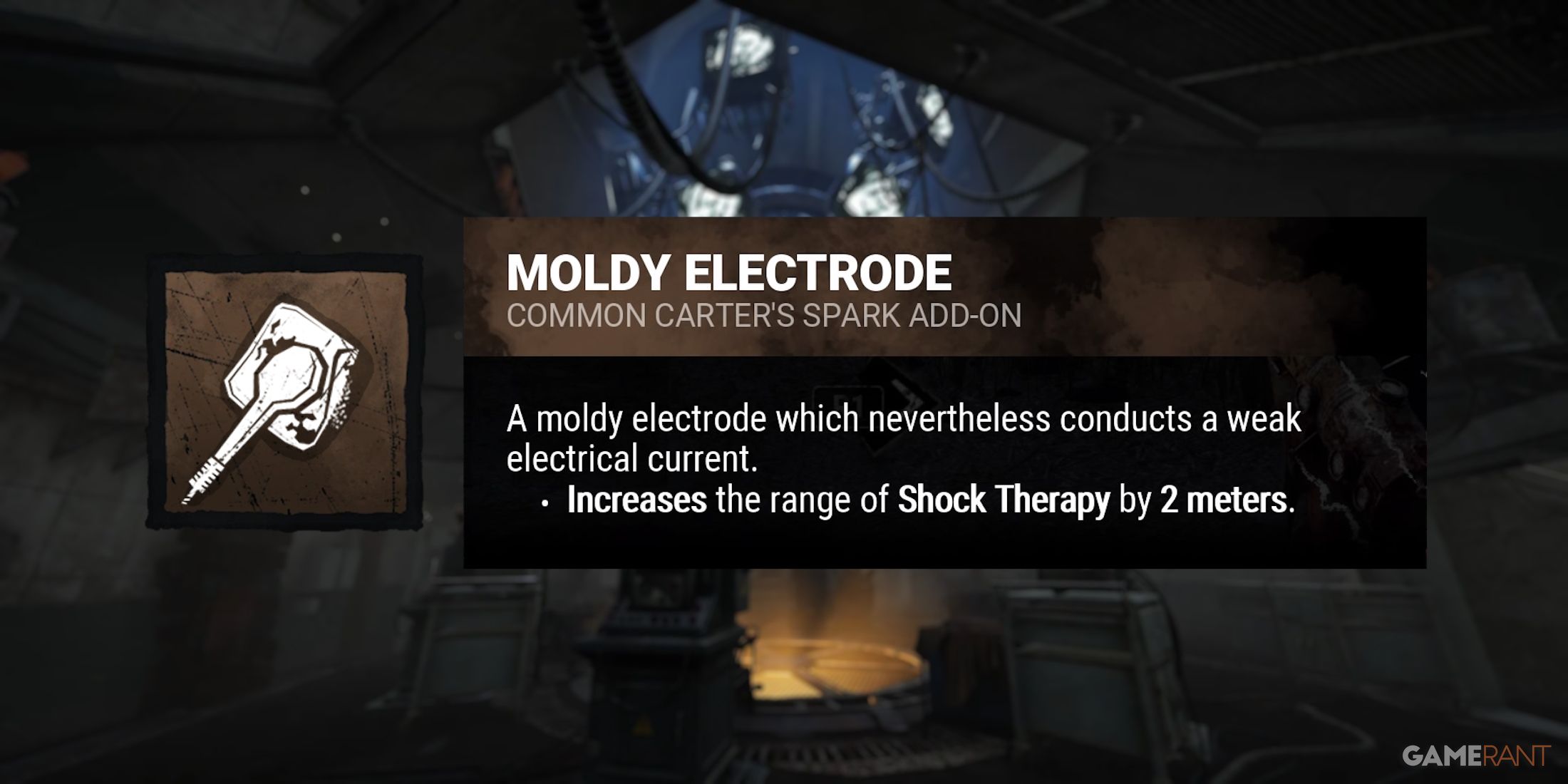 dead by daylight the doctor moldy electrode addon