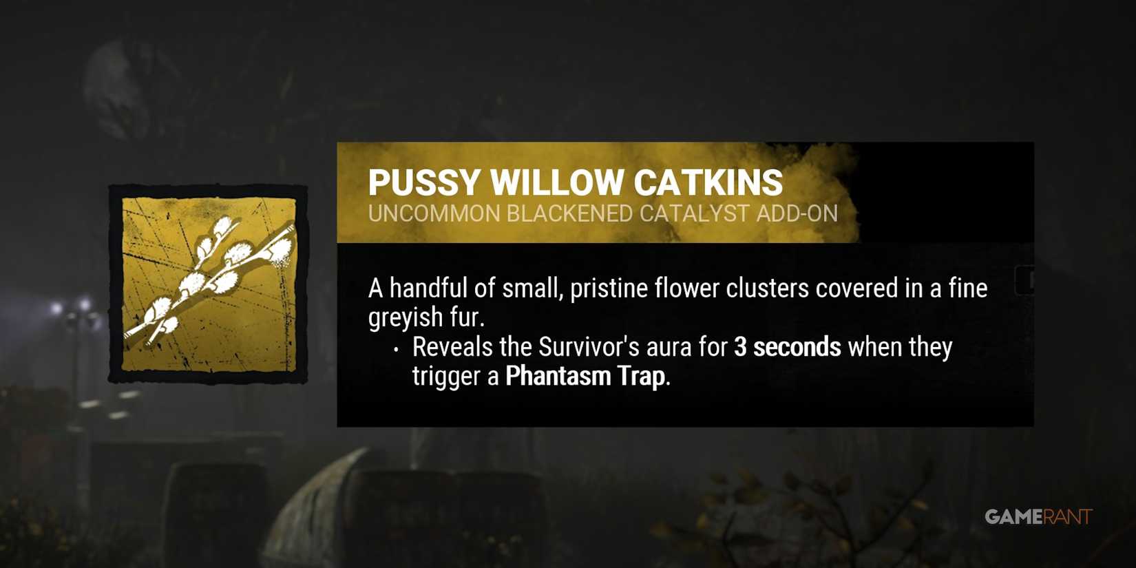 dead by daylight the hag pussy willow catkins add-on