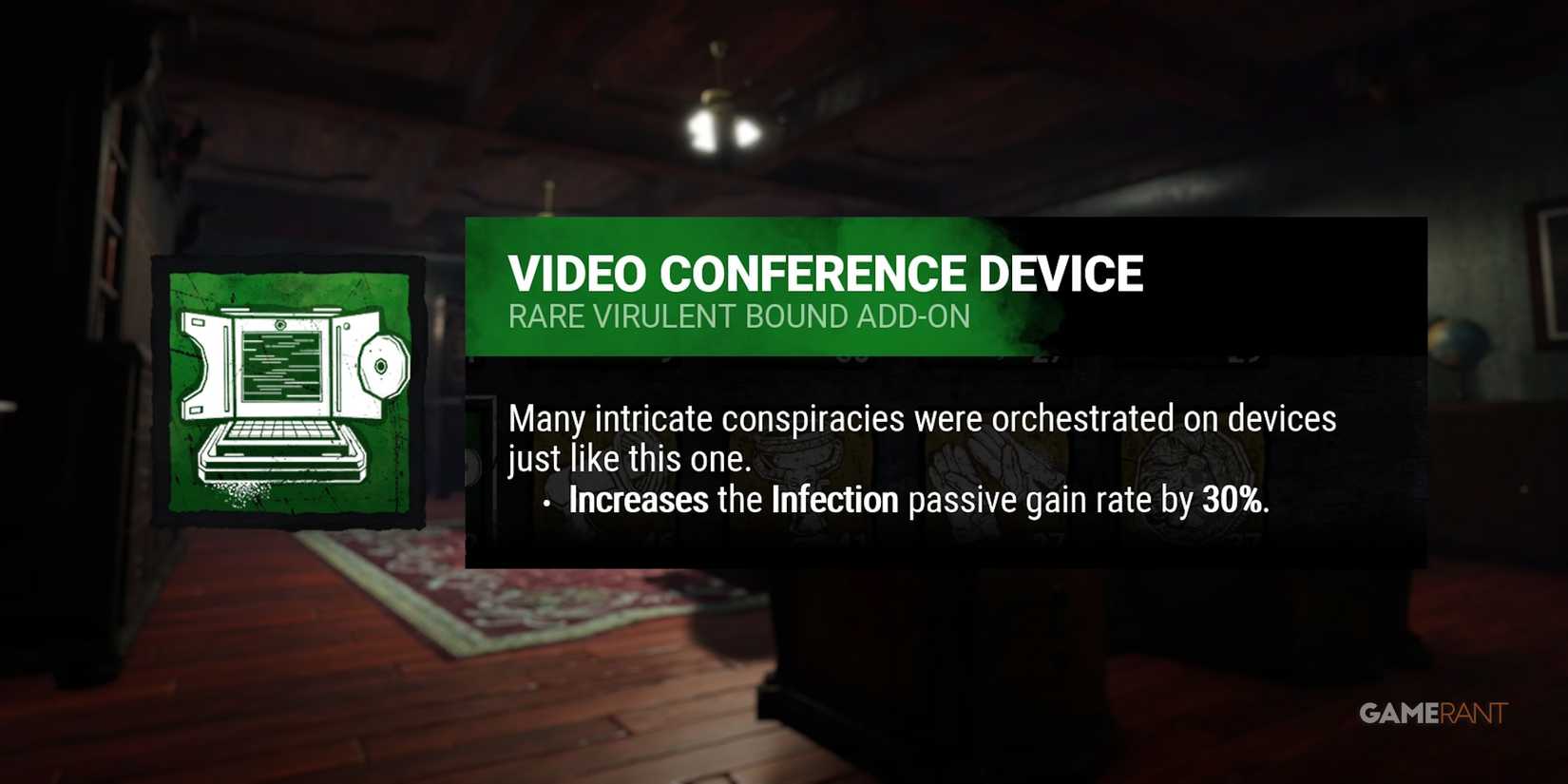 dead by daylight the mastermind video conference device addon