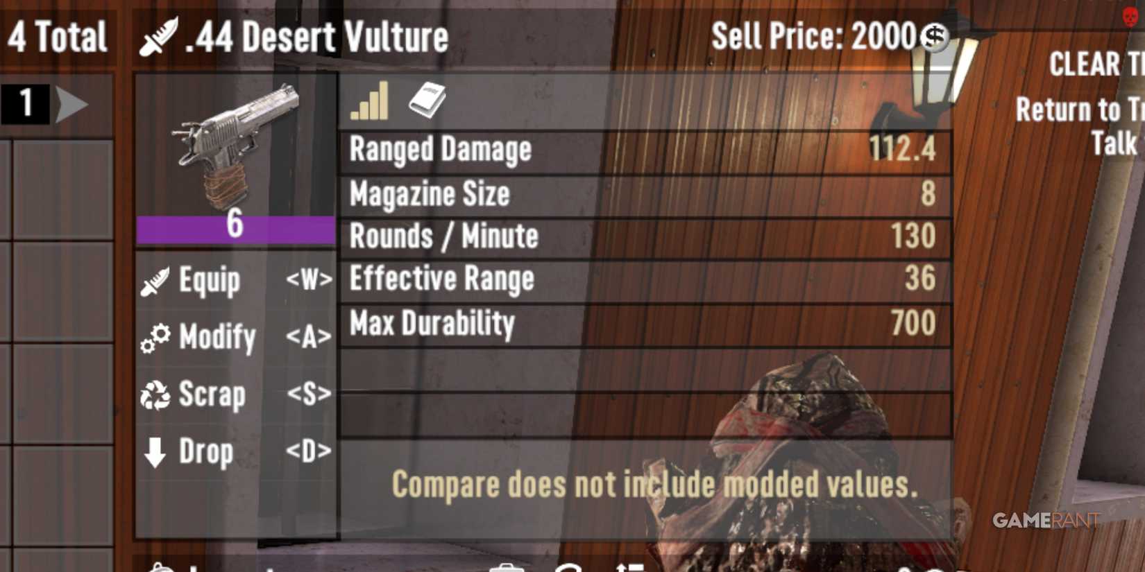 Desert Vulture In 7 Days To Die