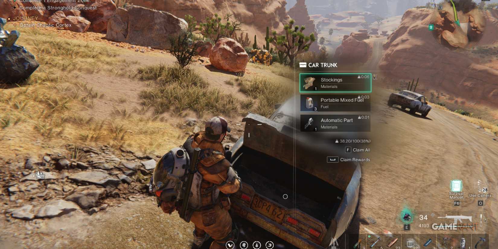 Dirt Roads Are A Good Place To Get Portable Mixed Fuel in Once Human