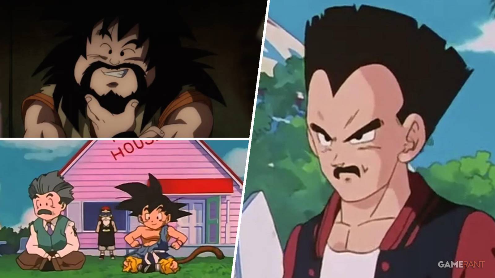 Some of the Dragon Ball characters who grew facial hair