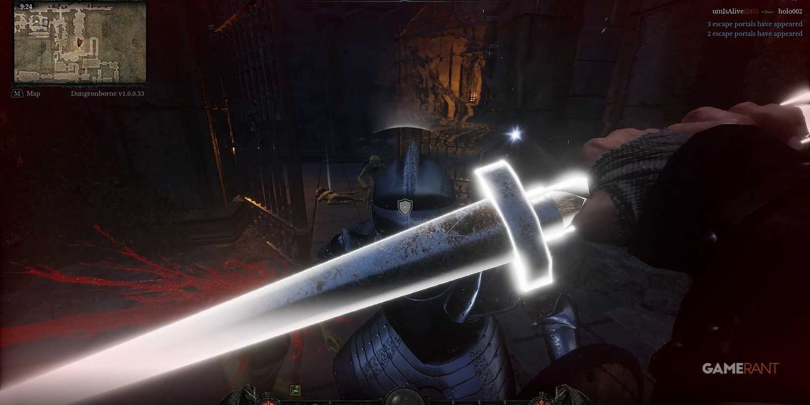 Longsword Parry in Dungeonborne