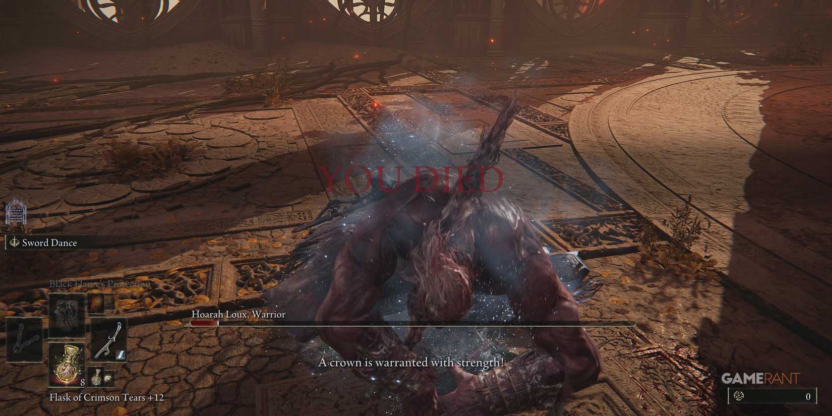 Elden Ring Death By Hoarah Loux