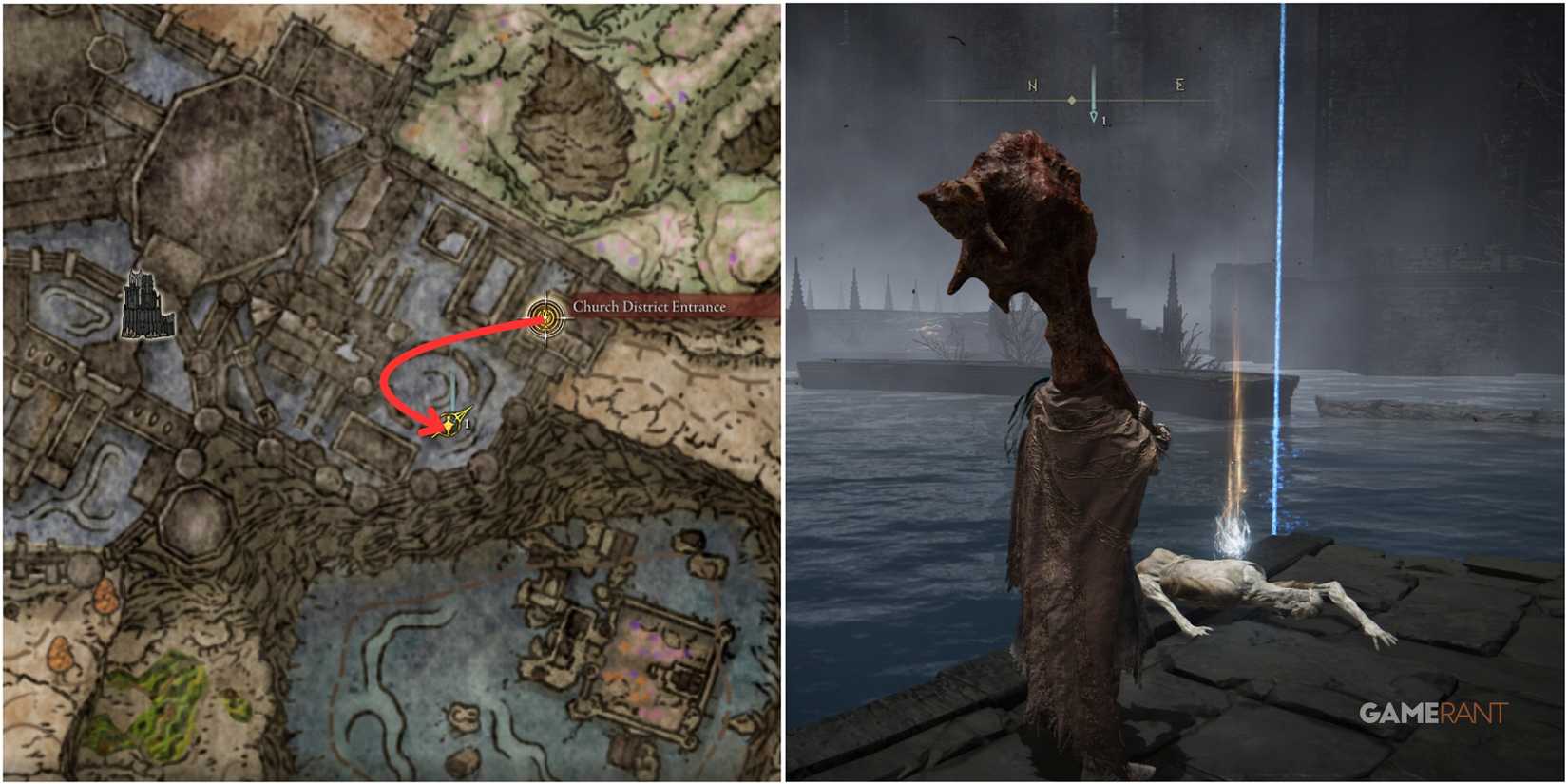 Elden Ring - Shadow of the Erdtree - Great Grave Glovewort - Location - 6