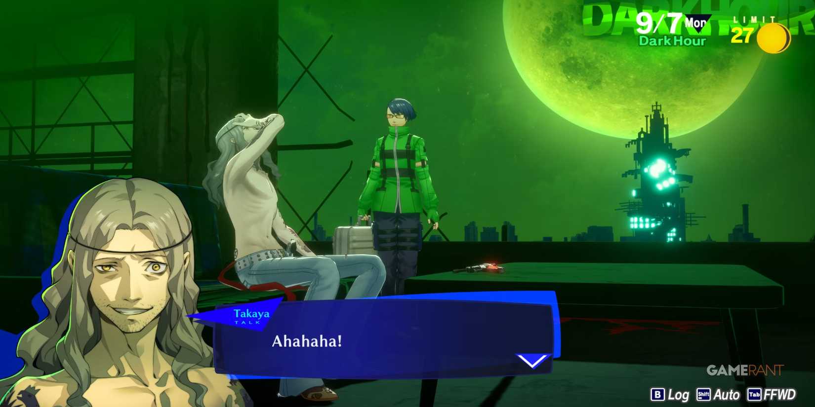 persona 3 Reload P3R september 7 takaya laughing jin tartarus