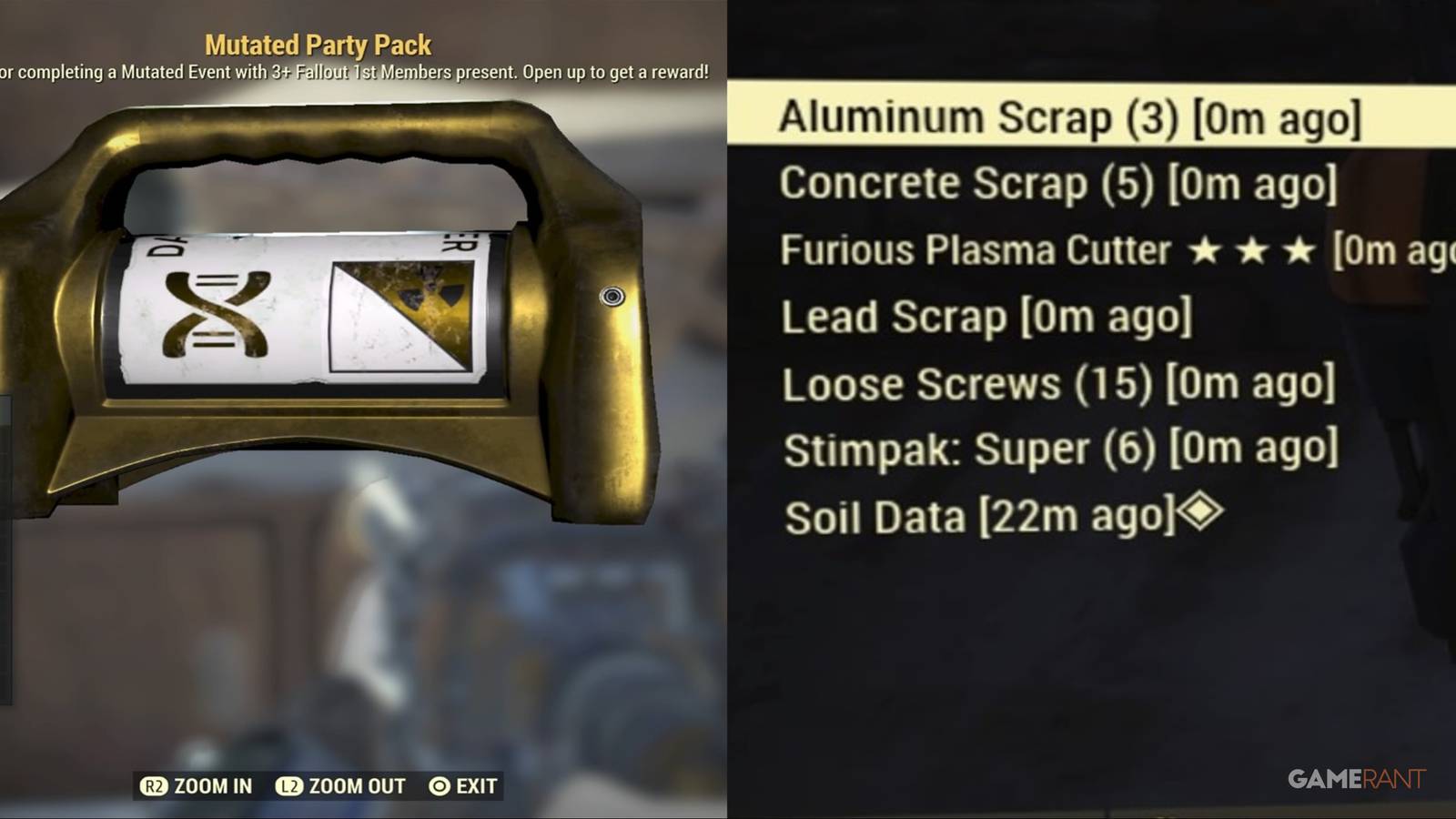 Fallout 76 Mutated Events