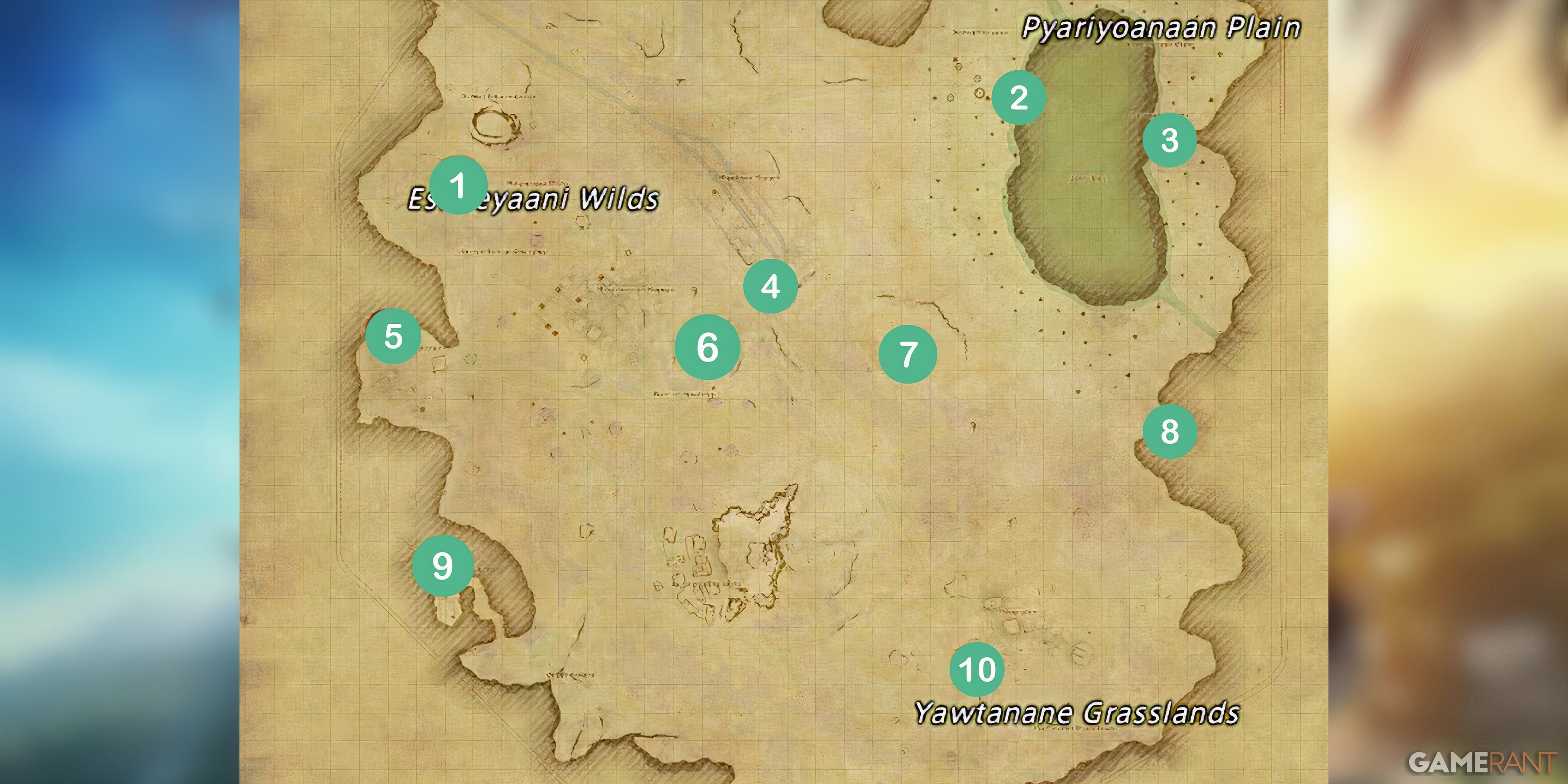 FF14: All Aether Current Locations in Dawntrail