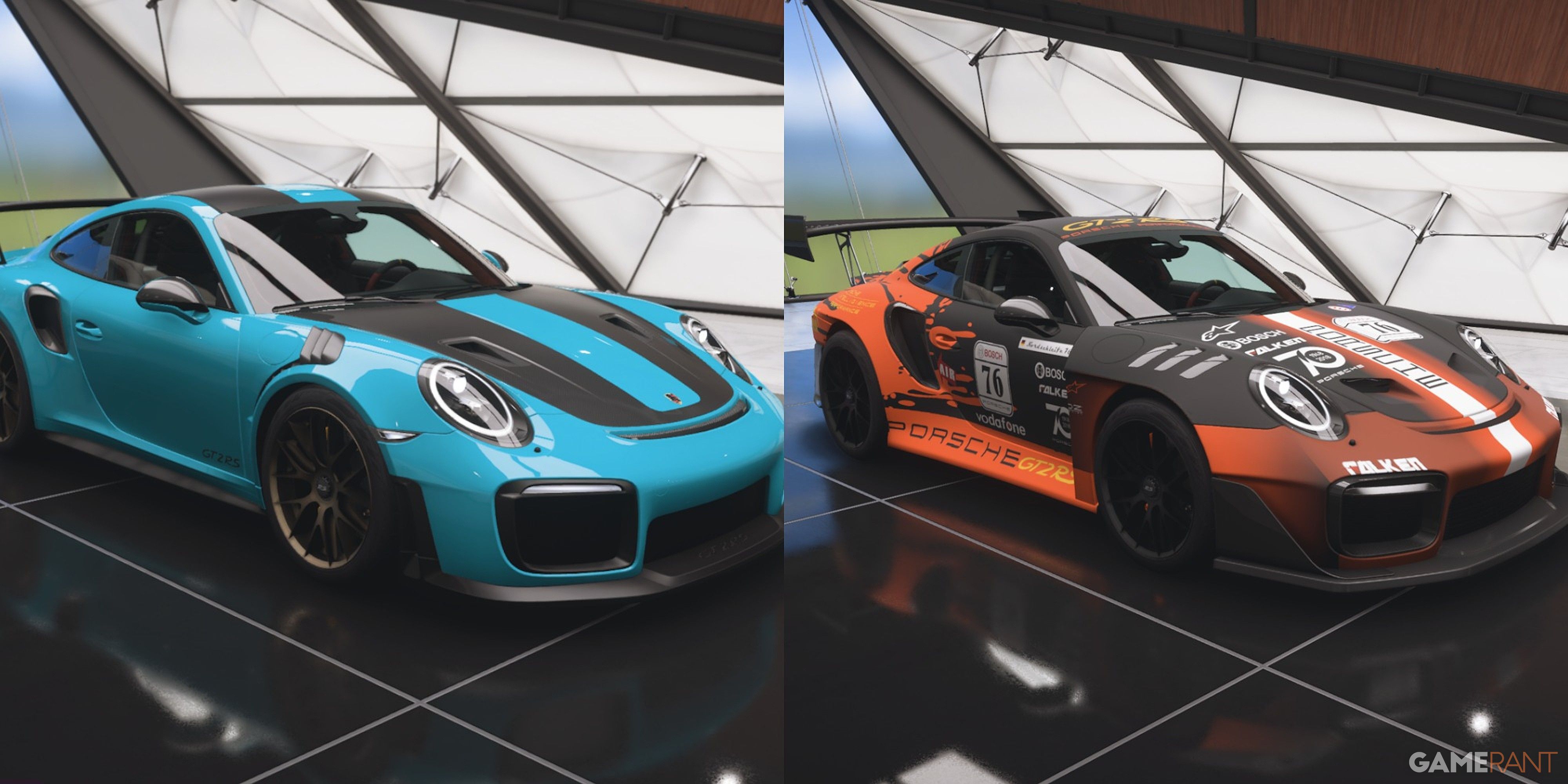 Forza Horizon 5 Porsche 911 GR2 RS Widebody Comparison