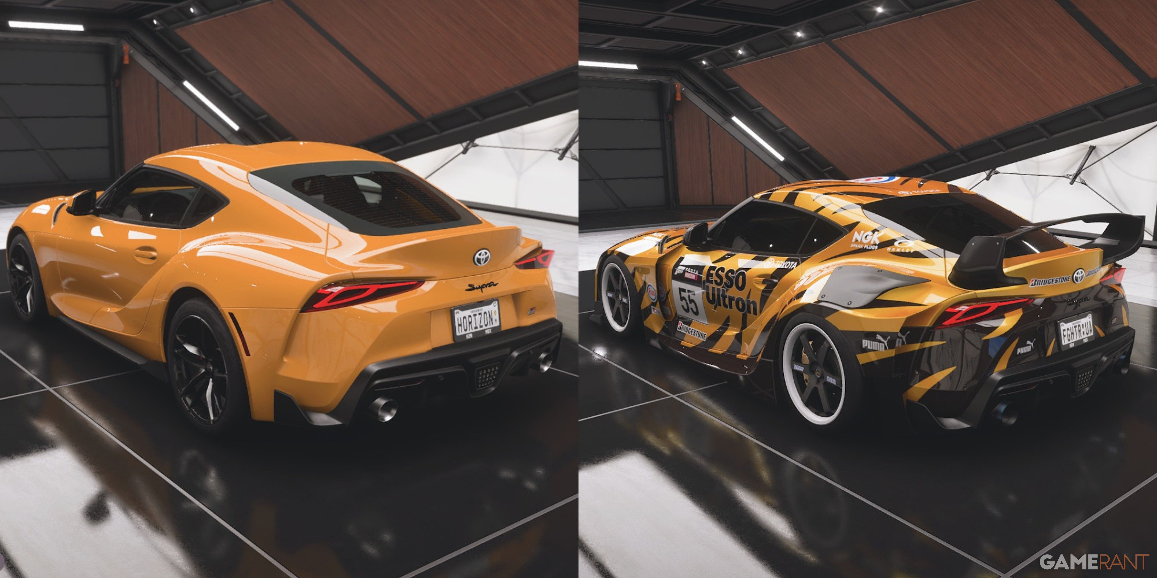 Forza Horizon 5 Toyota Supra GR Widebody Comparison