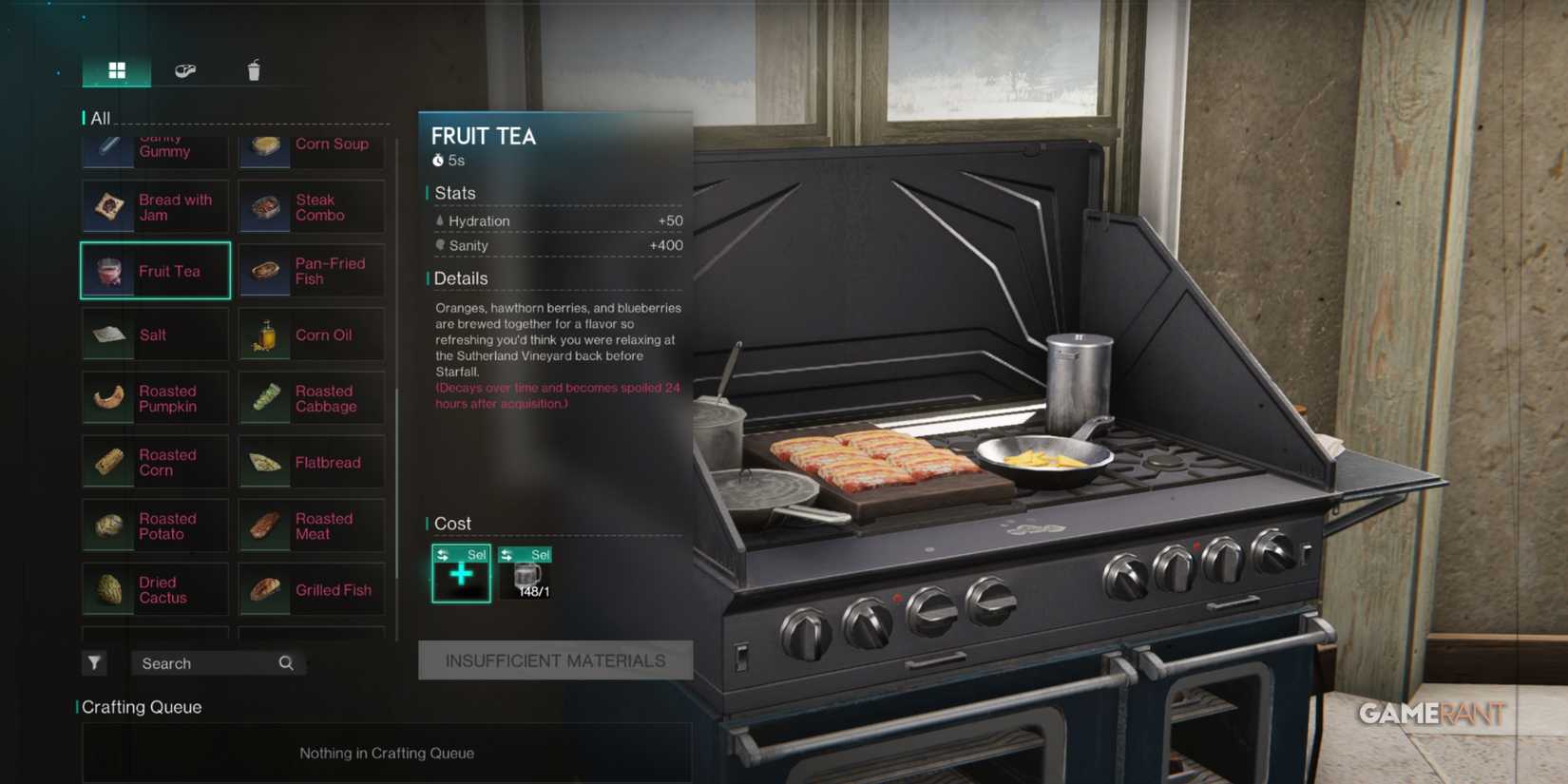 Fruit Tea Is A Good Recipe In Once Human