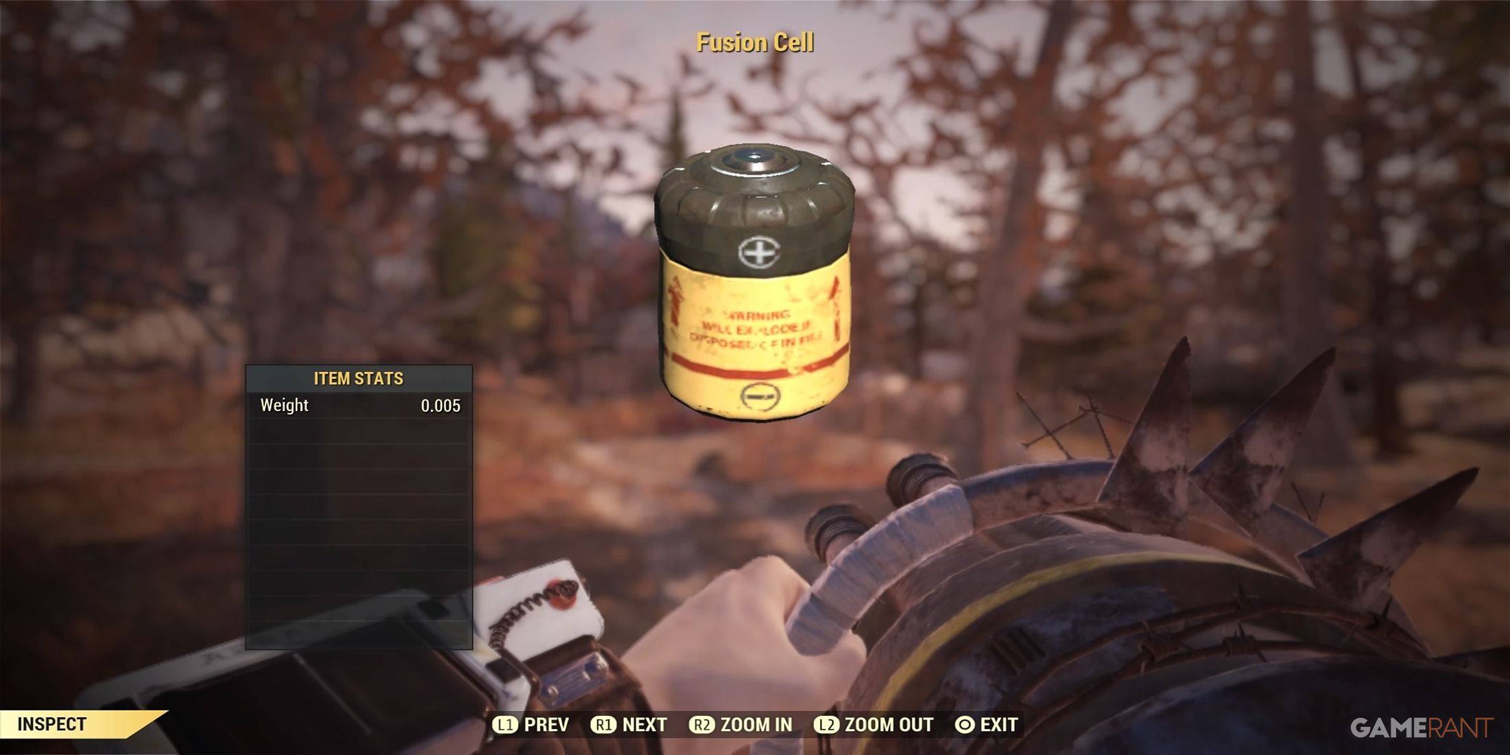 Fusion Cell in Fallout 76