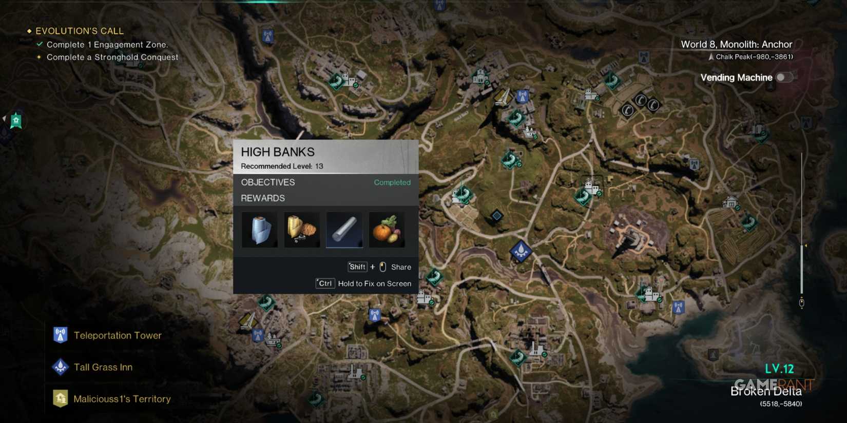 High Banks Is A Good Place To Farm Loot In Once Human