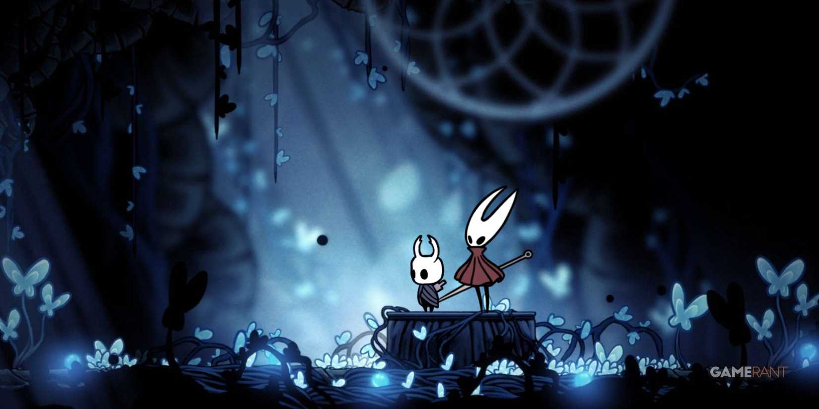 Hollow Knight Abyss Hornet and Knight