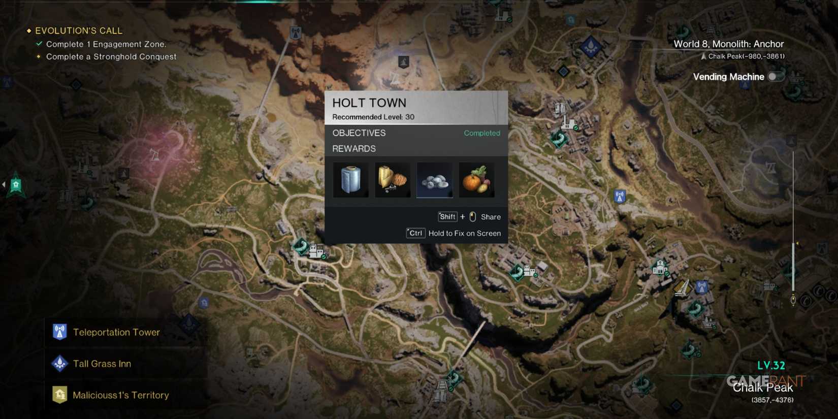 Holt Town Is A Good Place To Farm Loot In Once Human