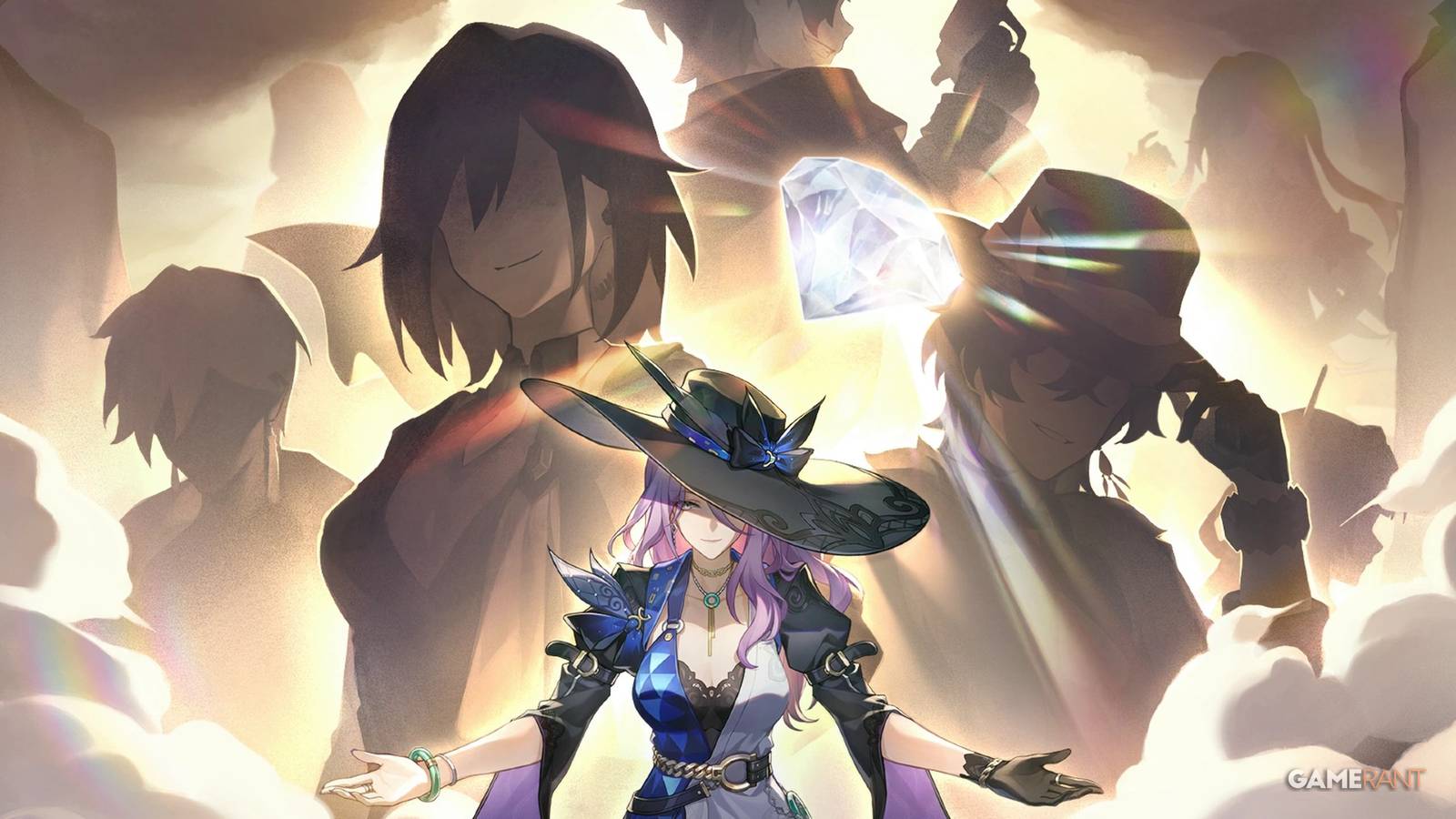 Diamond and Jade with the rest of the Ten Stonehearts 