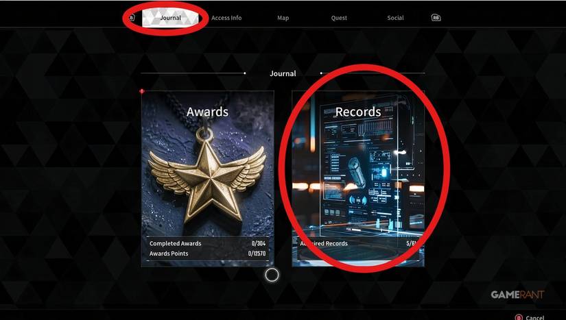 journal records first descendant