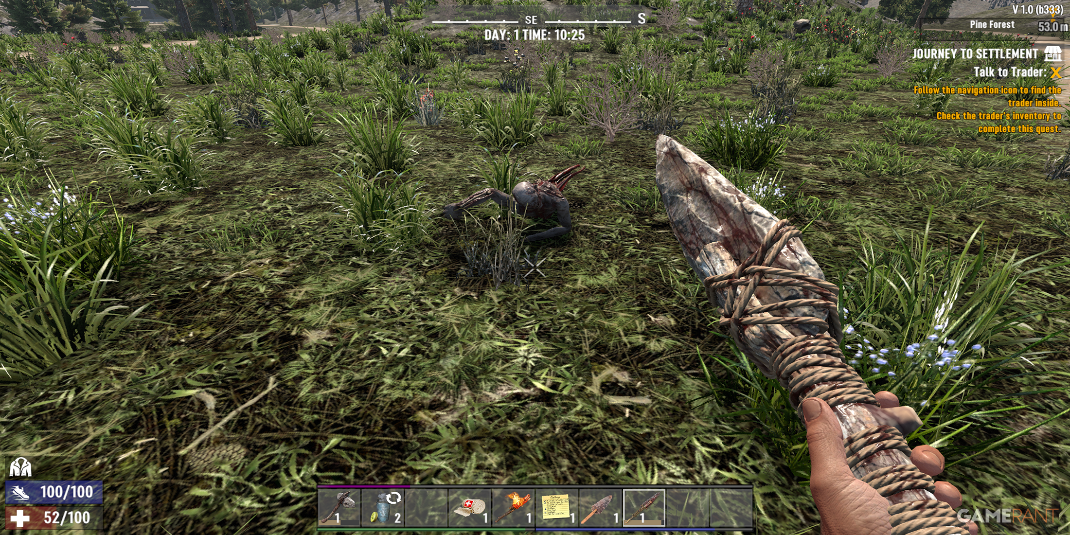 Tips For Surviving The First Few Days In 7 Days To Die