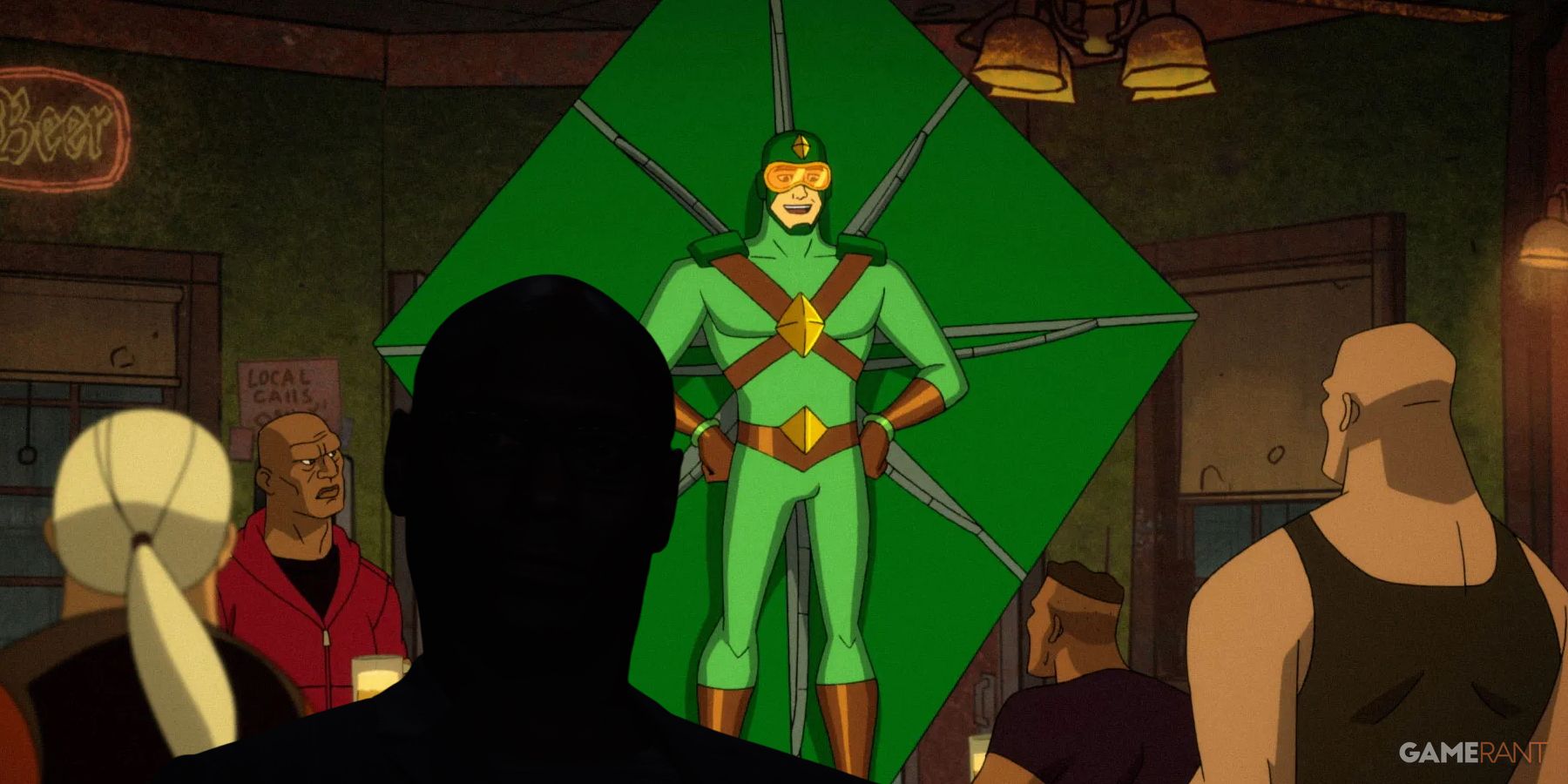 kite man lance reddick voice performance