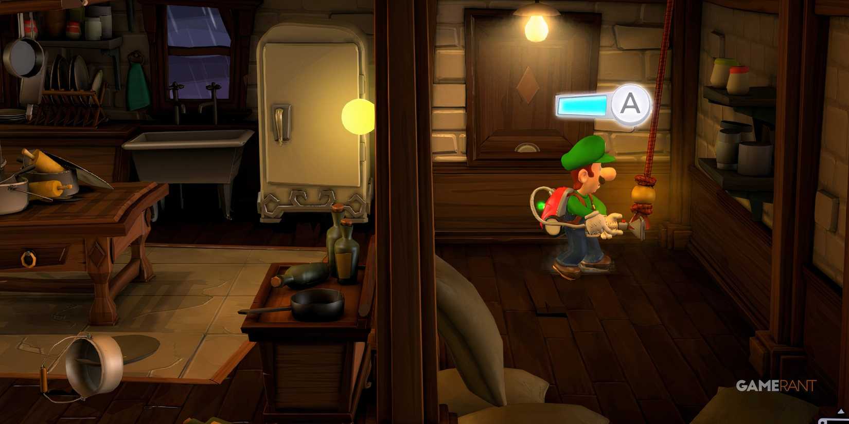 luigi's mansion 2 lever kitchen