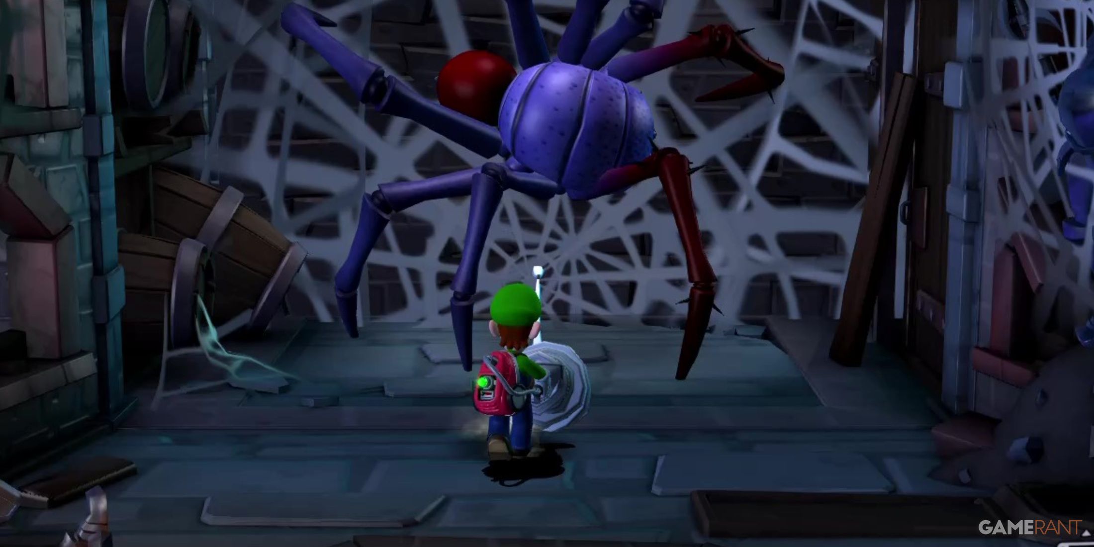 luigi's mansion 2 spider cellar stage 3