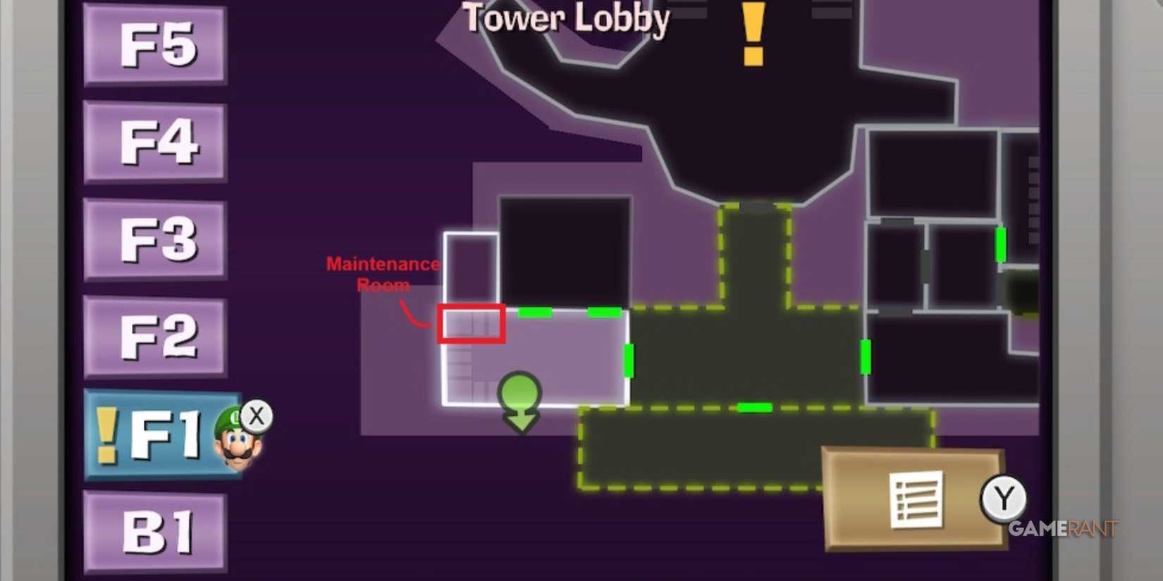 maintenance room luigi's mansion 2