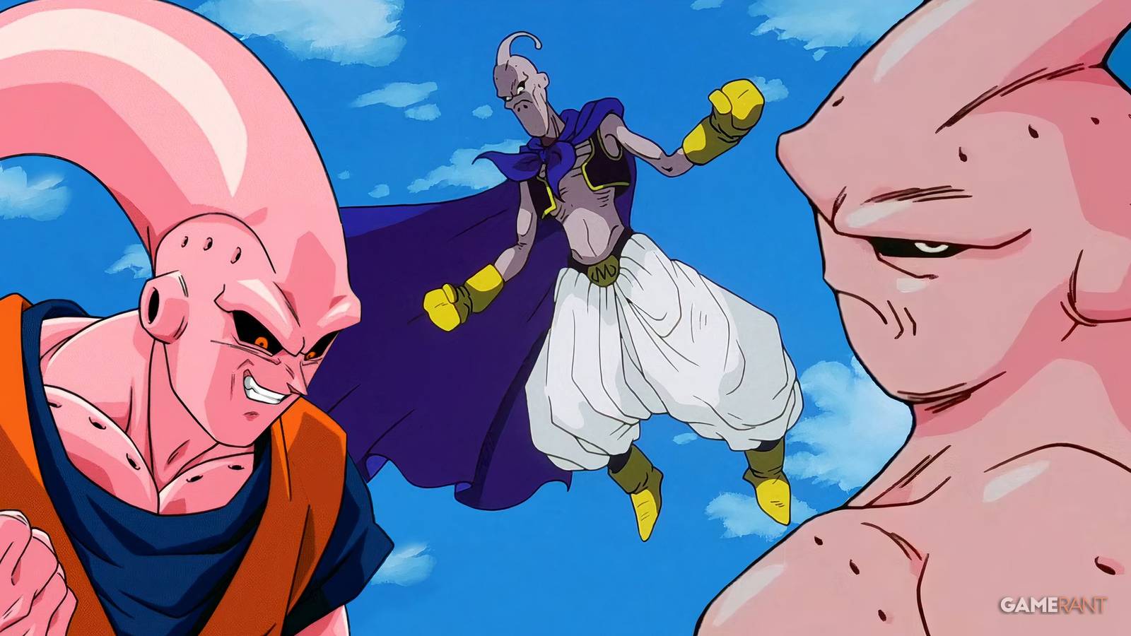 Buuhan, Evil Buu, and Super Buu