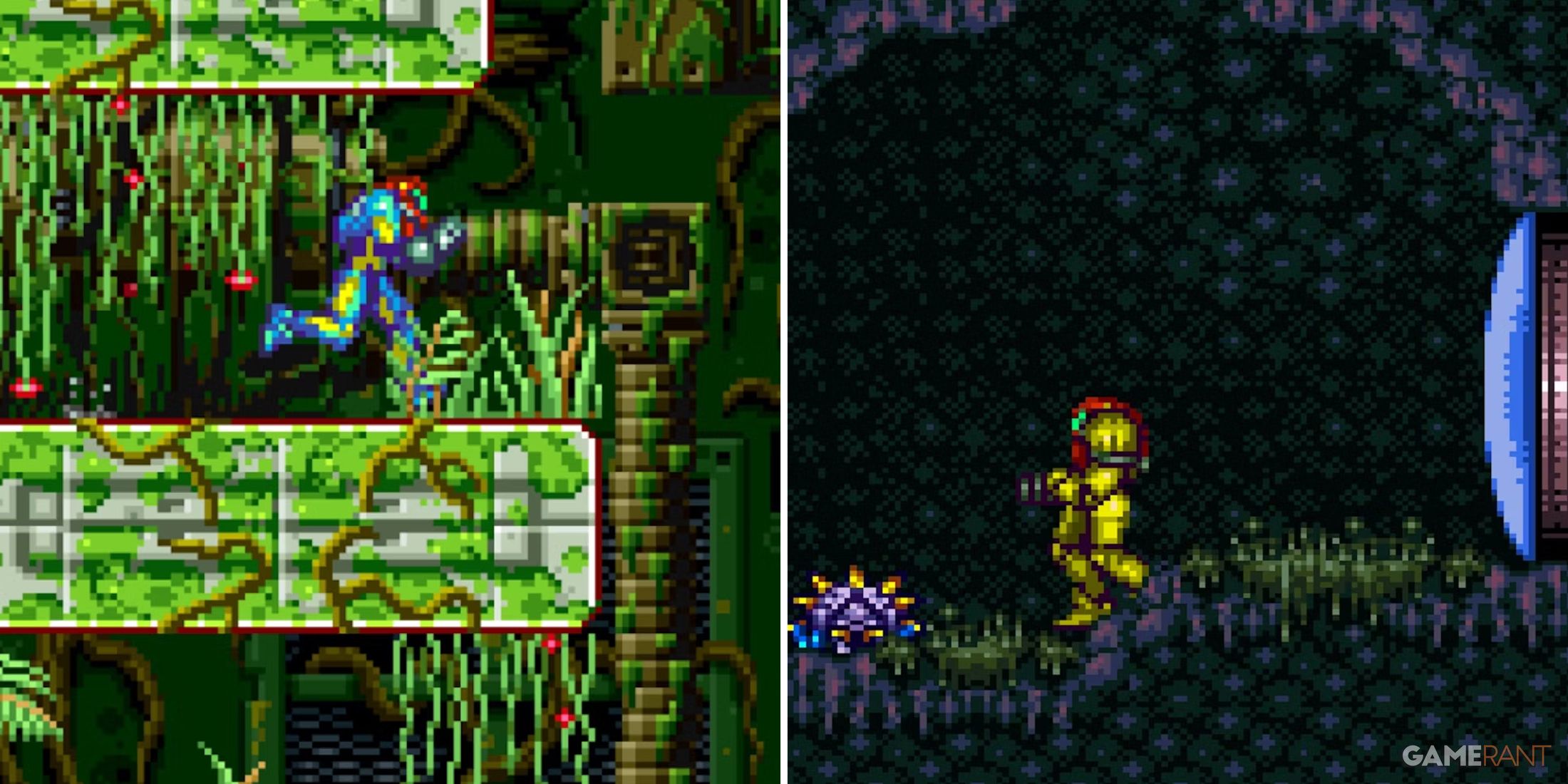 Metroid Fusion and Super Metroid