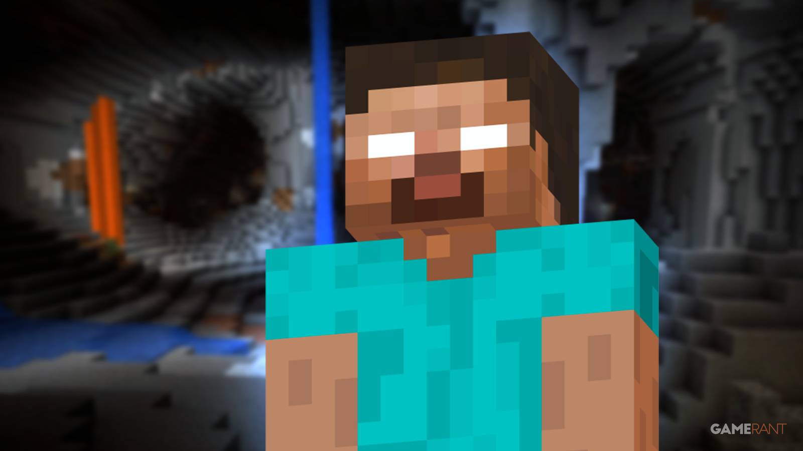 minecraft-herobrine-cave