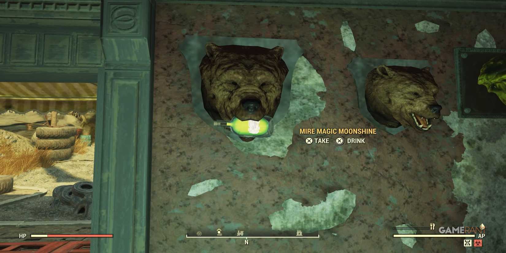 Mire Magic Moonshine in A Yao Guai Head