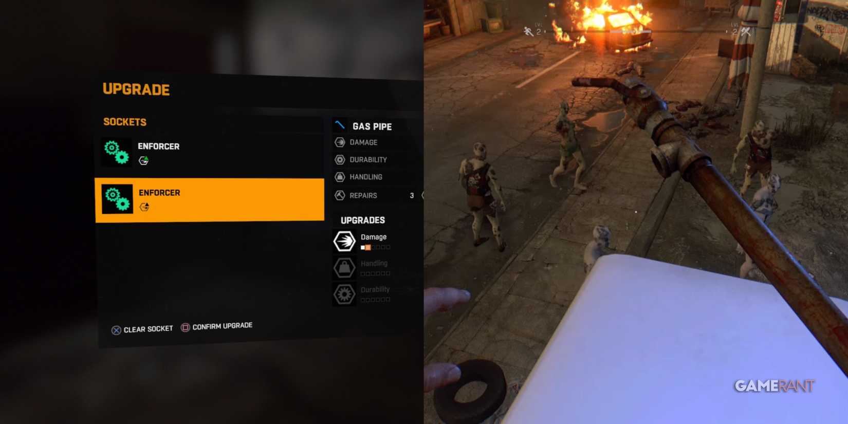 10 Best Games With Customizable Weapons, Ranked Weapon mod page, with a player holding a pip while zombies are below