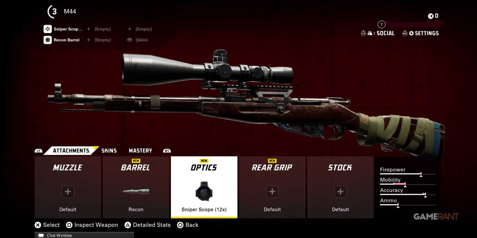 10 Best Games With Customizable Weapons, Ranked Weapon modication screen showing a sniper rifle in Xdefiant 