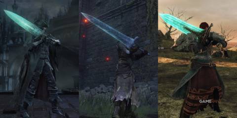 10 Most Iconic Weapons In Soulsborne Games Three versions of the Moonlight Greatsword